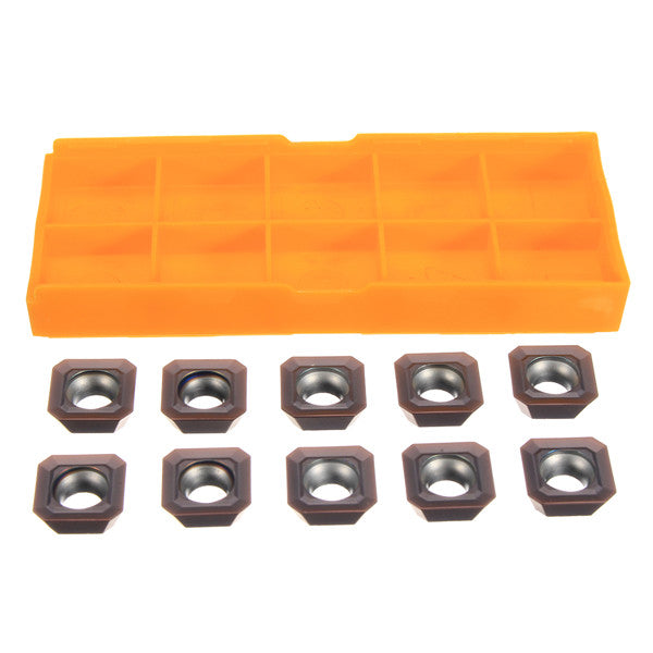 10pcs Carbide Inserts SEHT1204AFSN-X45 PC9035 SEHT43AFSN-X45 for Steel Processing