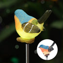2Pcs/Set Solar Power Bird LED Light Outdoor Garden Lawn Waterproof Yard Lamp Street Light Decor