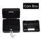 Metal Cash Box with Money Tray Lock & Key For Cashier Drawer Money Safe Security Box Tool Box