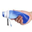 320ML Collapsible Silicone Foldable Soft Water Bottle Outdoor Sports Travel Hiking