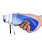 320ML Collapsible Silicone Foldable Soft Water Bottle Outdoor Sports Travel Hiking