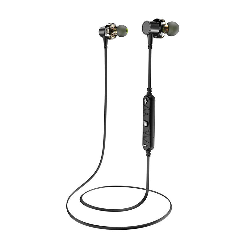 [Dual Dynamic Driver] AWEI X660BL bluetooth Earphone Magnetic Noise Cancelling Waterproof Earbud