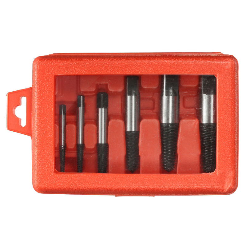 8pcs Damaged Screw Extractor Stud Remover Set Broken Bolt Screw Extractor