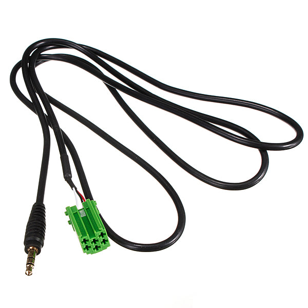 3.5mm Jack Aux Input Adapter Cable for Renault Clio Megane Kangoo for Phone MP3