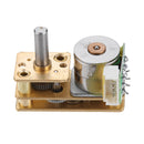 Machifit GM1024BY10 DC 5V 5/15/30RPM Micro Gear Motor 2-Phase 4-Wire Stepping Motor All Metal Gearbox