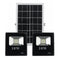 10W 25W 45W 65W Solar Panel with 2 Wall Lights Waterproof Remote Control Flood Light Park Yard Garden Driveway