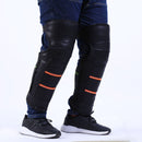 Motorcycle Winter Warm Kneepads Windproof Safety Protective Gear Pu Leather Outdoor Cycling Knee Pad