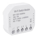 MoesHouse 90V-130V Wifi Smart Light Switch Diy Breaker Module Smart Life/Tuya APP Remote Control Works with Alexa Echo Google Home 2 Way Switch