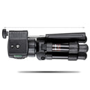 Bakeey MS02 Aluminum Alloy Mini Portable Desktop Tripod Kit 3-Way Ball Head for Live Phone Camera