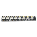 Straight Board 8x 5050 RGBW Cool White LED 6000K With Integrated Drivers Module