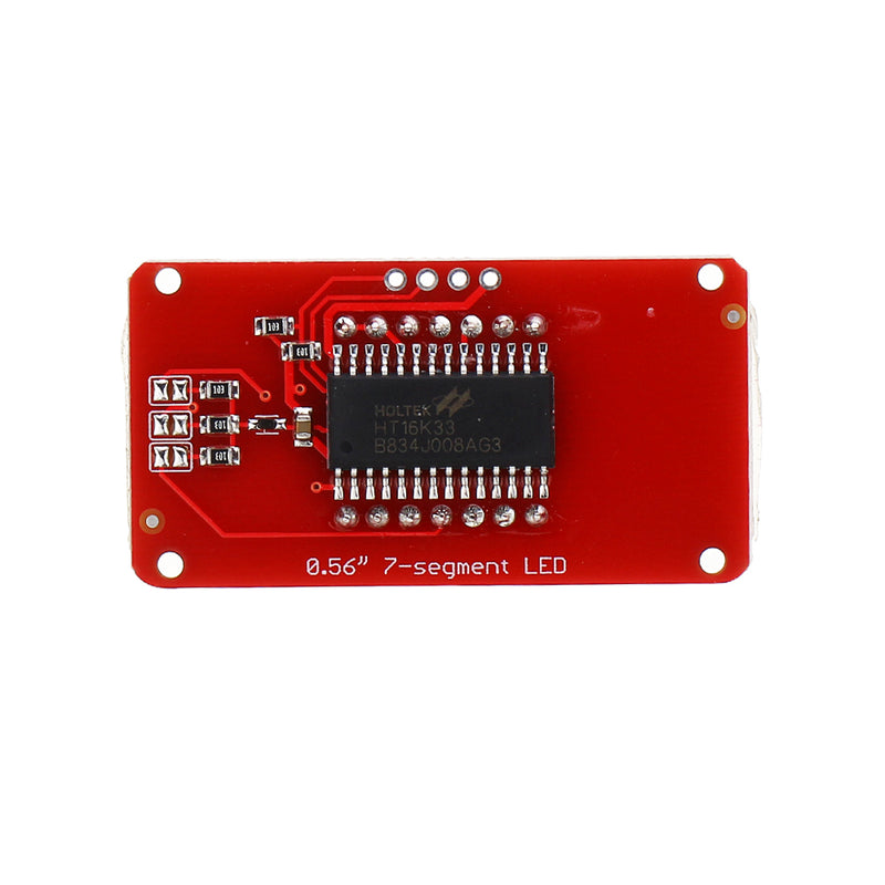 5pcs 4 Digit 7-Segment 0.56' LED Display Tube Decimal 7 Segments HT16K33 I2C Clock Double Dots Module
