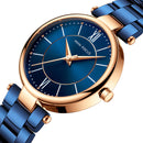 MINI FOCUS MF0189L Fashionable Women Wrist Watch Stainless Steel Waterproof Quartz Watch