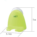 Leaf Shaver Toothbrush Holder Washroom Wall Sucker Suction Cup Hook Razor for Bathroom