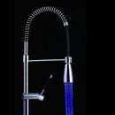 Temperature Control Tri-color Green Blue Red Lights Tap Temperature Sensor Kitchen Faucet