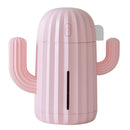 340ml Cactus Air Humidifier Three Colors Romantic Ultrasonic Soft Light Mist Maker Purifier