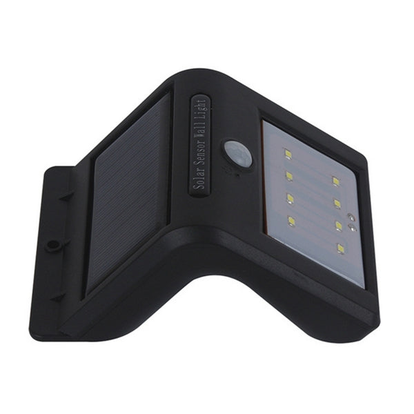 Solar Power 8 LED Security Wall Light PIR Motion Sensor Outdoor Waterproof Lamp
