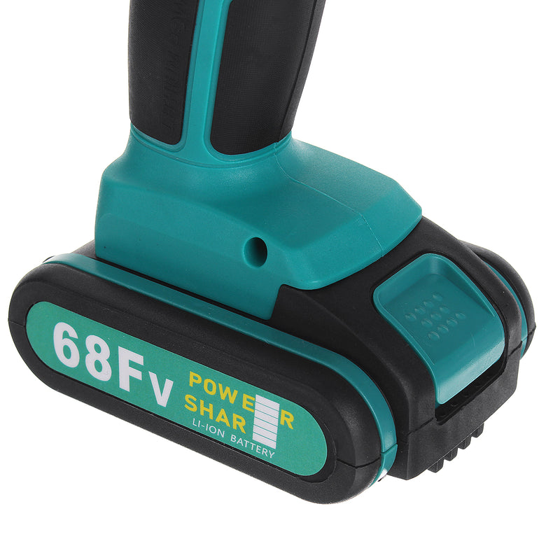 68FV Cordless Drill 2 Speed Adjustment Large Capacity Battery 28Nm Li-ion Electric Drill LED Lighting With Charger