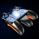 Bakeey Fast Trigger Shooter Controller PUBG Gaming Handle Gamepad Joystick With Cooling Fan For iPhone 11 Pro Huawei P30 Pro Mate 30