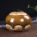 Pet Cremation Ceramics Memorial Urn Jar for Cat Dog Ashes Keepsake Storage Box