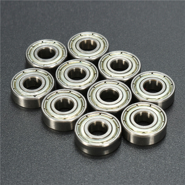 10pcs 696ZZ 6x15x5mm Ball Bearings Double Shielded Miniature Ball Bearing