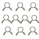 10pcs 7mm Fuel Line Hose Tubing Spring Clip Clamp Motorcycle Boat ATVs Scooter