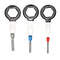 Excellway 11Pcs Terminal Removal Tool Kit Wiring Connector Pin Release Extractor