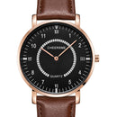 CHEERMES 253 Waterproof Men Wrist Watch Casual Style Ultra-thin Design Quartz Watches