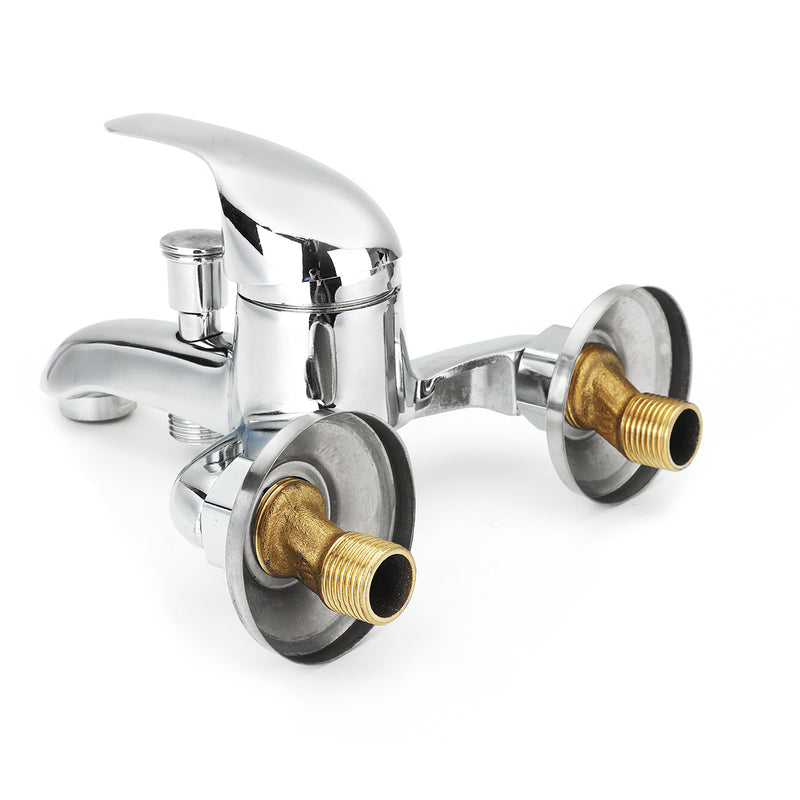 Bathroom Tub Shower Faucet Wall Mount Bath Faucet Valve Mixer Tap Shower Head