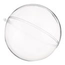 10Pcs 50/70/100/120mm Christmas Magic Ball Clear Transparent Tree Balls Bauble Christmas Ornament Home Decorations Gift