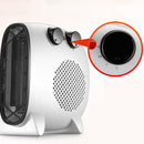 2500W 220V Electric Heater Portable Silent 3 Gears Thermostat Handy Fast Heating Winter Warmer