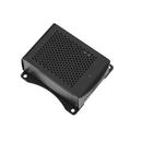 Black Aluminum Alloy Case with Cooling Fan Protective Shell Metal Enclosure fit for Raspberry Pi 4 Model B
