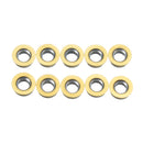 10pcs RPMT10T3MO Carbide Insert Carbide Cutter Turning Tool Holder Inserts