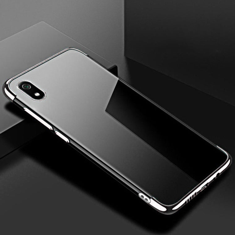 Bakeey Plating Shockproof Transparent Soft TPU Protective Case for Xiaomi Redmi 7A