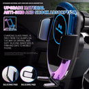 Bakeey 15W Qi Wireless Charger Infrared Induction Clamp Dashboard Air Vent Car Phone Holder For 4.0-6.5 Inch Smart Phone