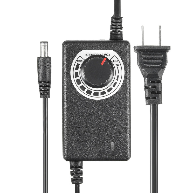 Excellway 3-12V 2A 24W Adjustable AC/DC Adapter Switching Power Adapter Motor Speed Controller