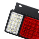 DC 24V Waterproof  55 LED Truck Caravan Trailer Stop Brake Indicator Lights Lamps