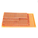 60pcs Electric Printed Circuit Prototype PCB Board Breadboard Stripboard DIY Copper Plate Kit Test Single Sided