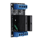 5pcs 2 Channel DC 12V Relay Module Solid State High Level Trigger 240V2A