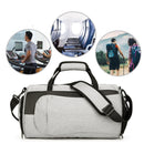 Waterproof Dry Wet Separate Duffle Handbag Outdoor Travel Bag Sport Fitness Gym Shoulder Bag Yoga Bag