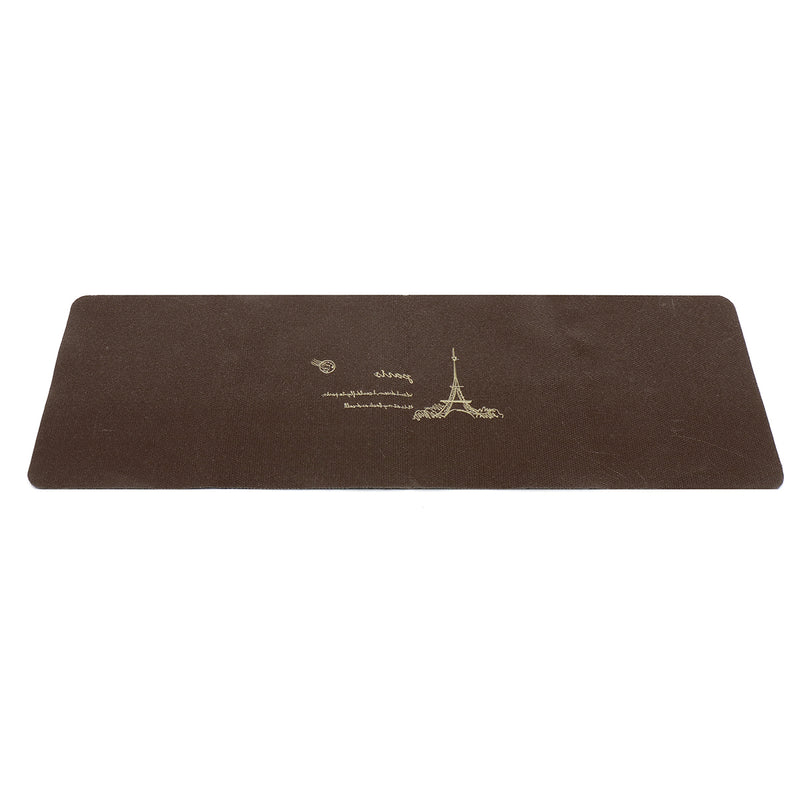 Modern Non-slip Door Floor Rug Mat Embroidered Iron Tower Kitchen Bathroom Carpet Home Decorations