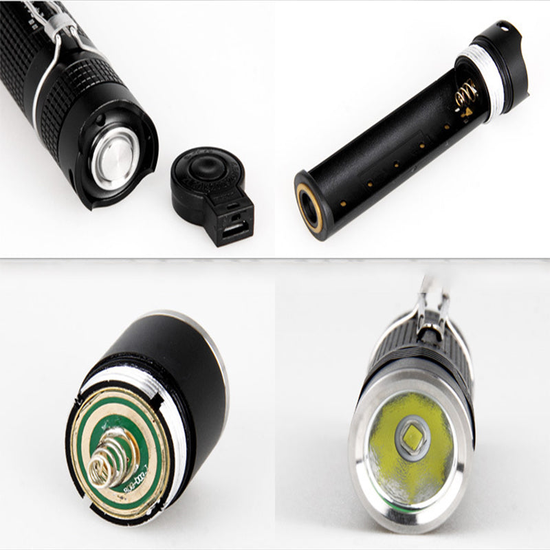 WainLight BD03 XML2 500Lumens Rechargeable LED Flashlight Outdoor Hunting Flashlight Led Torch