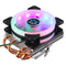CPU Cooler 4 Heatpipes 90mm 4Pin LED RGB Cooling Fan for LGA 775/1155/1151/1150/1366 AMD