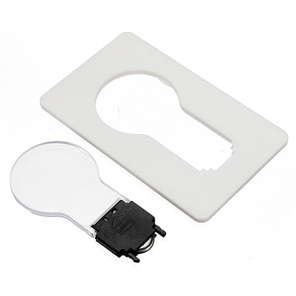 10pcs Portable LED Card Light Pocket Lamp Purse Wallet Emergency Light