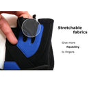 Gym Training Wrist Wrap Glove Weight Lifting Sport Mesh Gloves