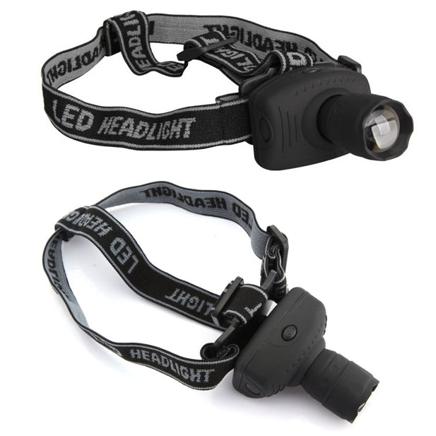 3W 6 Modes Zoomable LED Bike Bicycle Headlight Headlamp Flashlight