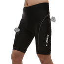 INBIKE Men's Cycling Shorts breathable draping black medium and small size