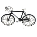 1:16 Scale Alloy Diecast Classic Bike Model Replica Mini Bicycle Toy Black