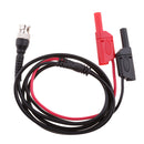 BNC Q9 To Dual 4mm Stackable Shrouded Banana Plug Test Leads Probe Cable