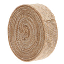 Natural Jute Burlap Fabric Rustic Hessian Ribbon Tape Wedding Bride Shower Party Table Chair Back Decoration DIY