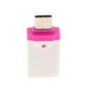 USB 3.0 Female To Type C Male Converter Adapter On The Go(OTG) Rose